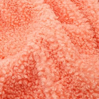 Materiale anteriore 100% poliestere tessuto Sherpa Teddy riciclato sostenibile per tessile domestico