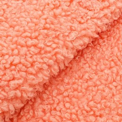 Materiale anteriore 100% poliestere tessuto Sherpa Teddy riciclato sostenibile per tessile domestico