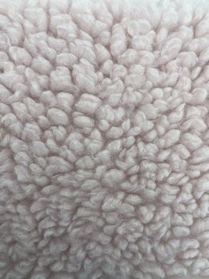 Tessuto Teddy in lana di Sherpa 100% poliestere Peso pesante per abiti invernali