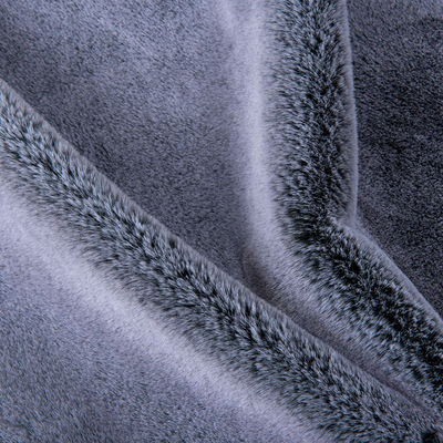 500 metri Min Ordinazione Colore sbiadito Falsato Pelliccia di coniglio Tessuto per abbigliamento Sciarpa Coperte