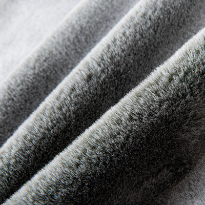 500 metri Min Ordinazione Colore sbiadito Falsato Pelliccia di coniglio Tessuto per abbigliamento Sciarpa Coperte