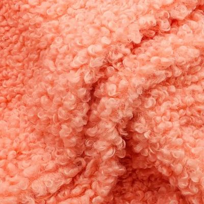 Modello stampato Tessuto a maglia di pelliccia di Teddy per cappotto