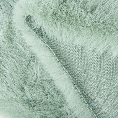 Tessuto di pelliccia di volpe finta morbido e lussuoso per cappotto da donna Sciarpa Pom Pom Pelliccia larghezza 58/60