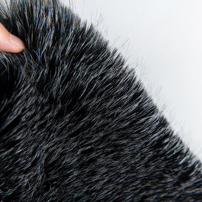 Tessuto di pelliccia finta a pila lunga per la personalizzazione dell'abbigliamento con materiale di peluche arcilico al 100%