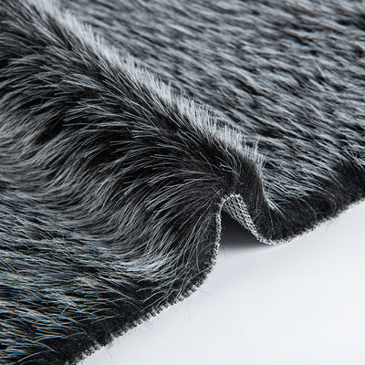Tessuto di pelliccia finta a pila lunga per la personalizzazione dell'abbigliamento con materiale di peluche arcilico al 100%