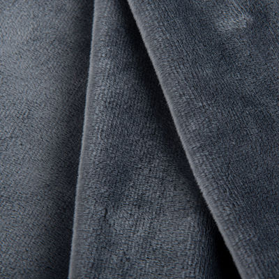 Tessuto di velluto di peluche corto 95%Polyester 5%Spandex Elastico colore personalizzato Stile semplice
