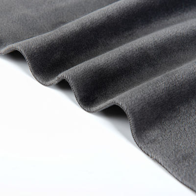 Tessuto di velluto di peluche corto 95%Polyester 5%Spandex Elastico colore personalizzato Stile semplice