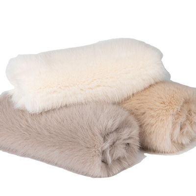 Pelli finte lunghe per abbigliamento con modello colorato a punta Contattateci