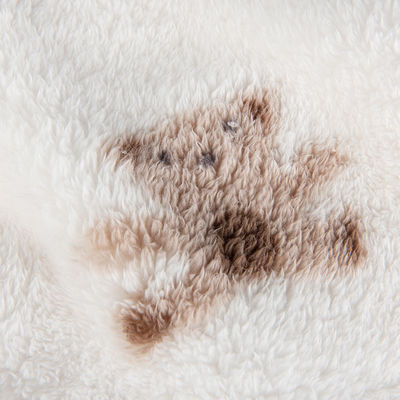 Tessuto morbido in poliestere 100% Jacquard Sherpa Fleece per abbigliamento invernale
