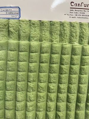 Tessuto a piastre a doppio lato di lana di flanello per coperte invernali Super Soft 100 Polyester