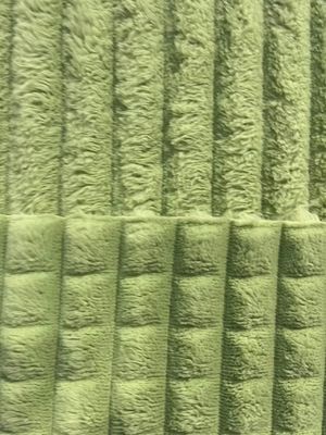 Tessuto a piastre a doppio lato di lana di flanello per coperte invernali Super Soft 100 Polyester