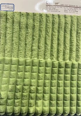 Tessuto a piastre a doppio lato di lana di flanello per coperte invernali Super Soft 100 Polyester