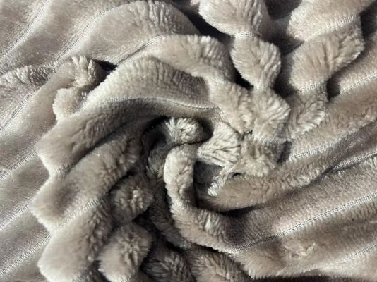 Cappotto invernale personalizzato in tessuto di velluto di flanello super morbido con numero di filati personalizzabile