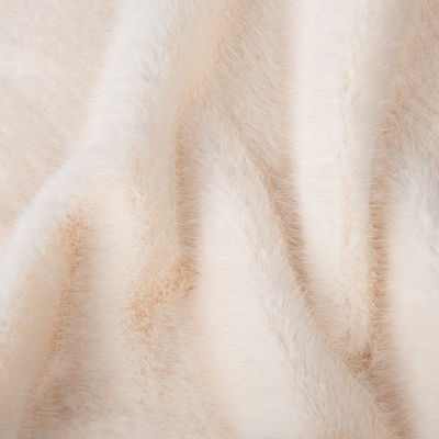 Peso medio 360 gm 100% poliestere pelliccia di coniglio tessuti di pelliccia finta per abbigliamento invernale
