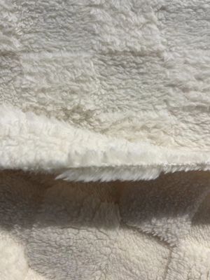 Tessuto di velluto a disegno Jacquard a maglia morbida per Shu Velveteen Double Side Mirco Sherpa