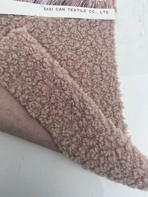 Tessuti a maglia di tessuto di velluto di peluche di tessuto a maglia morbido e resistente per tessile/abbigliamento/giocattoli per la casa