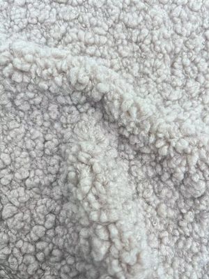 Tessuti a maglia di tessuto di velluto di peluche di tessuto a maglia morbido e resistente per tessile/abbigliamento/giocattoli per la casa