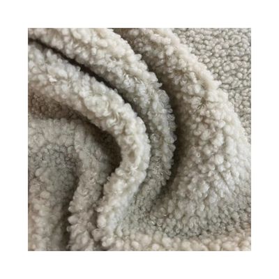 Tessuto di velluto Teddy per abbigliamento/giocattoli resistente all'abrasione e personalizzabile