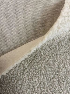 Tessuto di velluto Teddy per abbigliamento/giocattoli resistente all'abrasione e personalizzabile