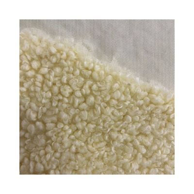 Tessuti di velluto a 100% di poliestere Teddy fleece per abbigliamento tessuti per la casa cuscini e giocattoli