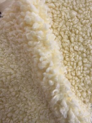Tessuti di velluto a 100% di poliestere Teddy fleece per abbigliamento tessuti per la casa cuscini e giocattoli