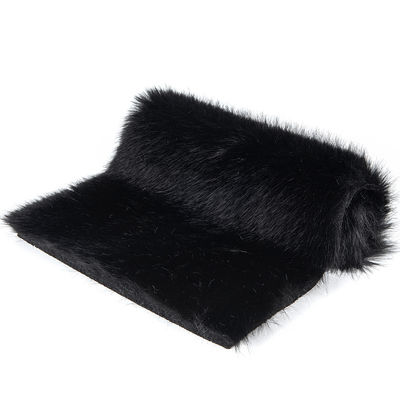 Tessuto di pelliccia di volpe a maglia perfetto per foulard e ponchos invernali di qualsiasi colore