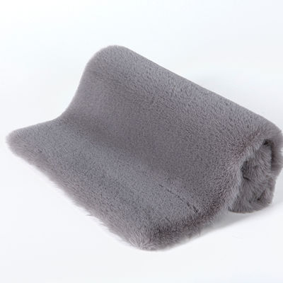 Soft Comfortable Luxury Long Pile Fake Rabbit Fake Fur Mink Shag Tessuto per cappuccio Sciarpa