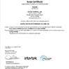 Porcellana Cixi Can Textile Co., Ltd. Certificazioni